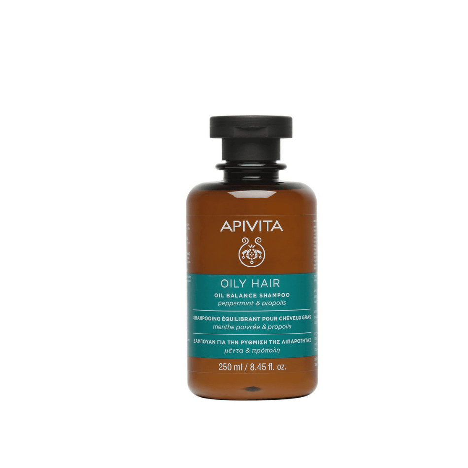 Apivita Oil Balance Shampoo With Mint & Propolis 250ml