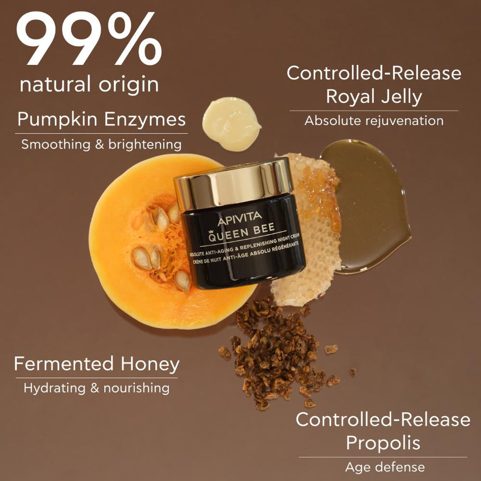 Apivita Queen Bee Anti-Aging & Replenishing Night Cream 50ml