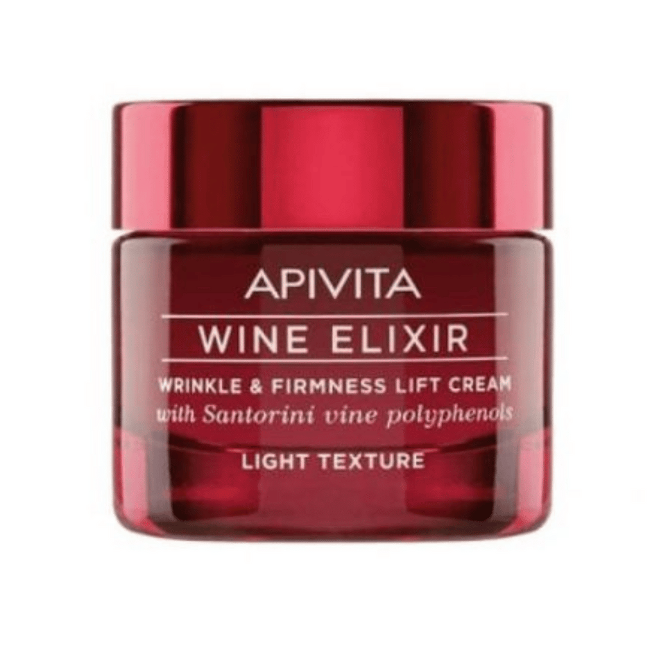 Apivita Wine Elixir Wrinkle & Firmness Cream - Light Texture 50ml| | Lillys Pharmacy