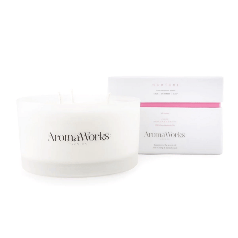 AromaWorks Nurture Candle 3-wick Large- Lillys Pharmacy and Health Store