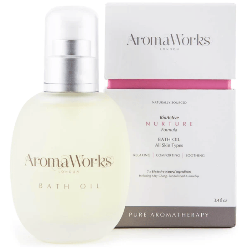 AromaWorks Pure Aromatherapy Soothing Nurture Bath Oil - 100ml- Lillys Pharmacy and Health Store