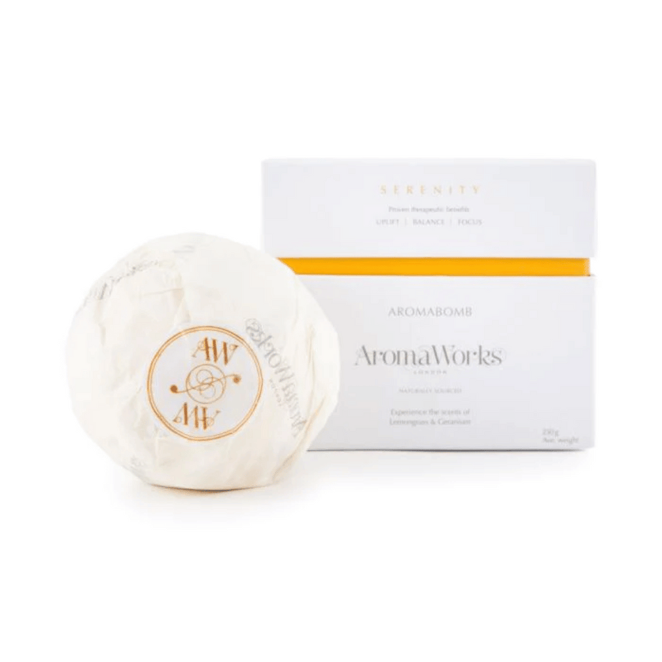 AromaWorks Serenity Aromabomb Single Bath Bomb- Lillys Pharmacy and Health Store