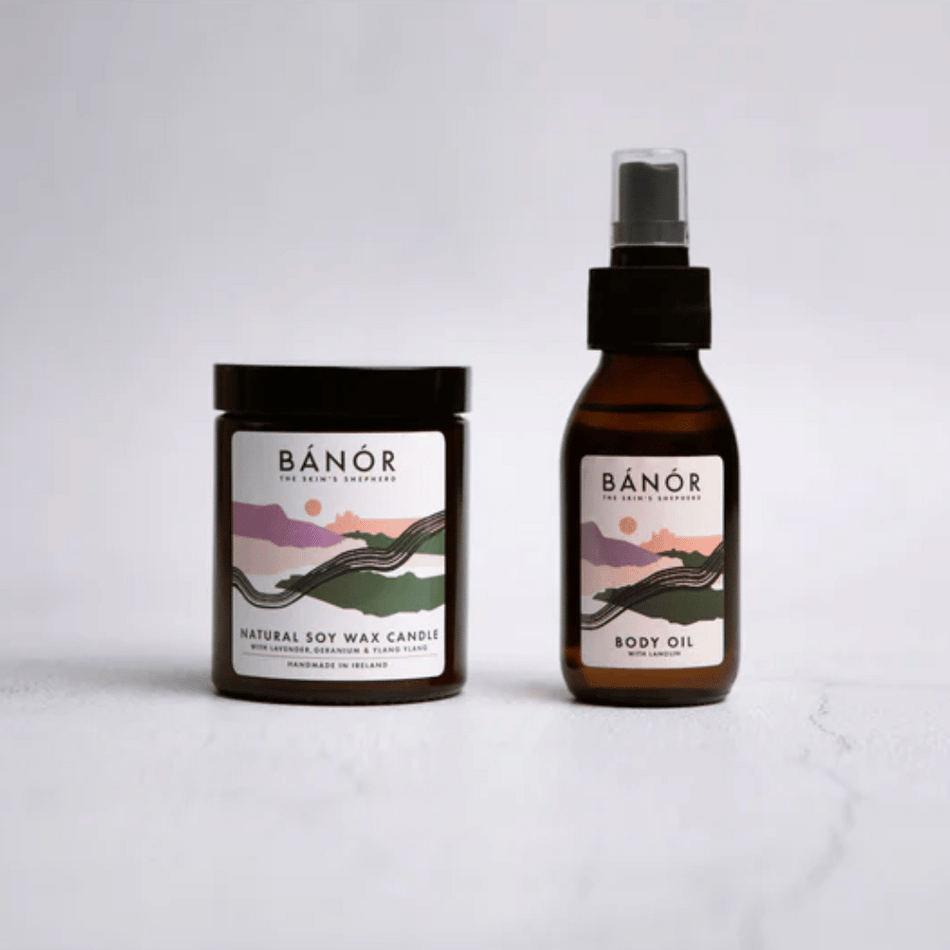 Banor The Wool Body Oil and Candle- Lillys Pharmacy and Health Store