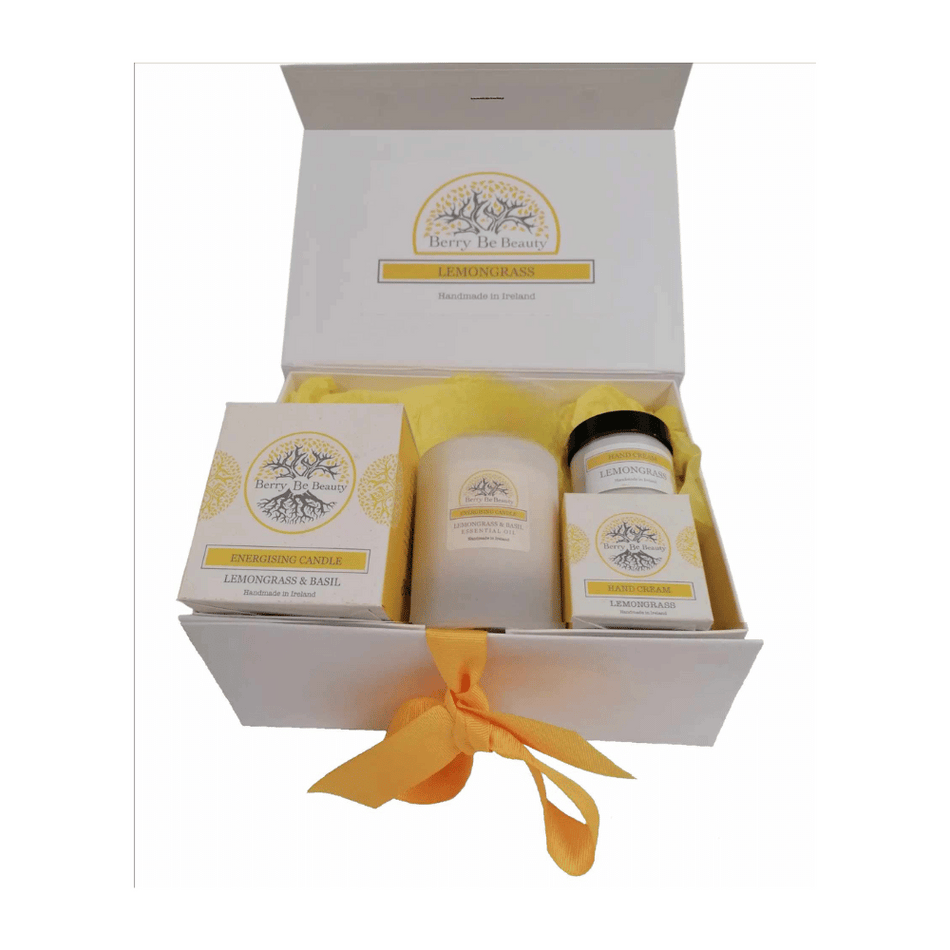 Berry Be Beauty Energising Essential Oil Candle & Handcream Gift Box- Lillys Pharmacy and Health Store