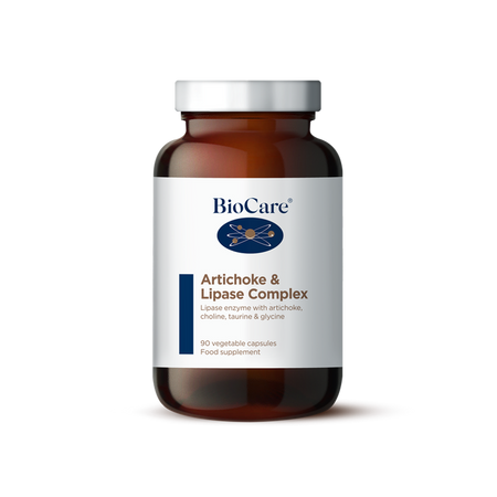 Biocare Artichoke Lipase Complex 90 Caps Formerly Lipozyme®- Lillys Pharmacy and Health Store