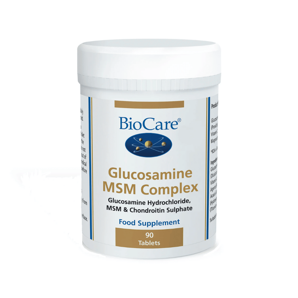 Biocare Glucosamine Msm Complex 90 Caps- Lillys Pharmacy and Health Store