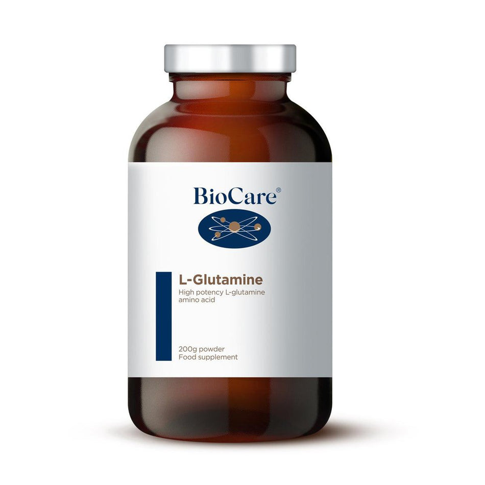 Biocare L Glutamine Powder 200g- Lillys Pharmacy and Health Store
