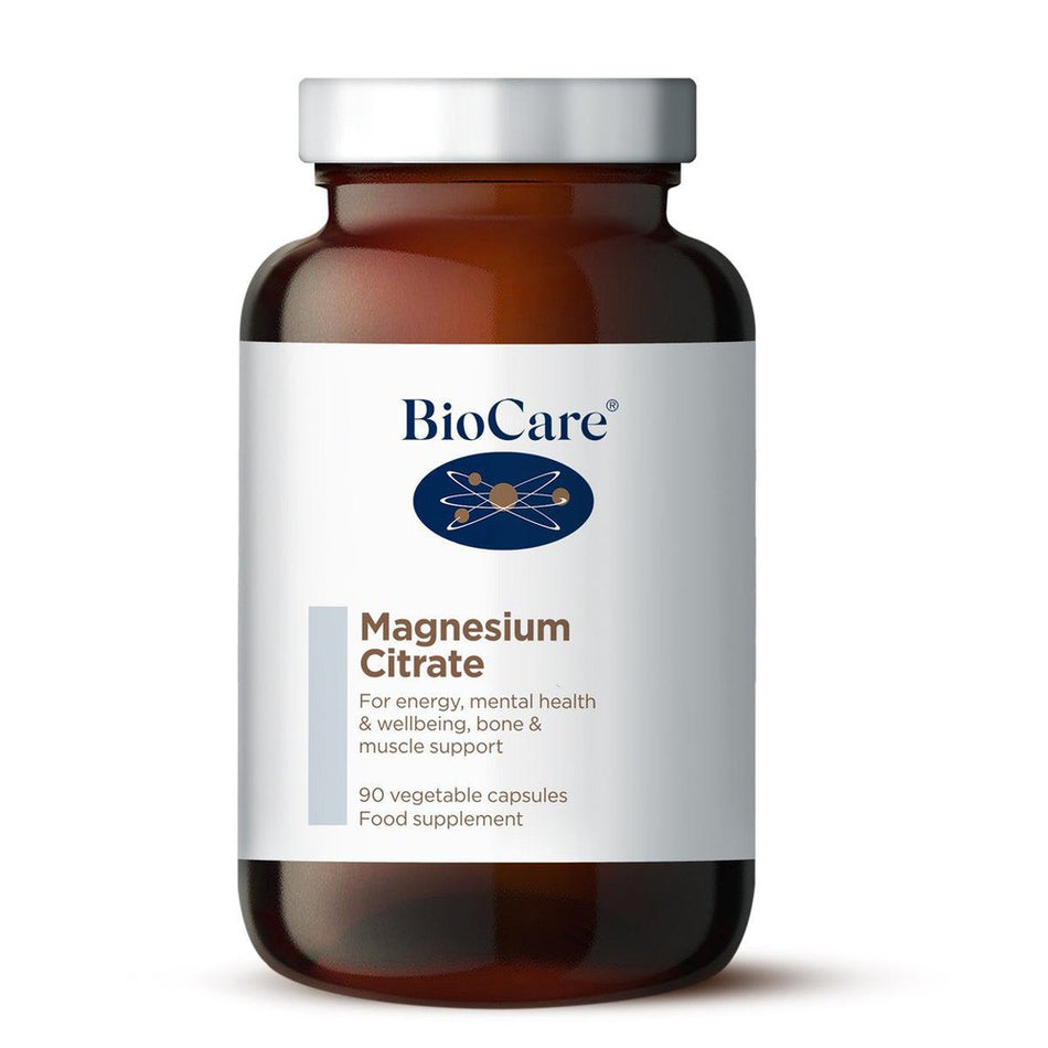 Biocare Magnesium Citrate 90 Caps- Lillys Pharmacy and Health Store