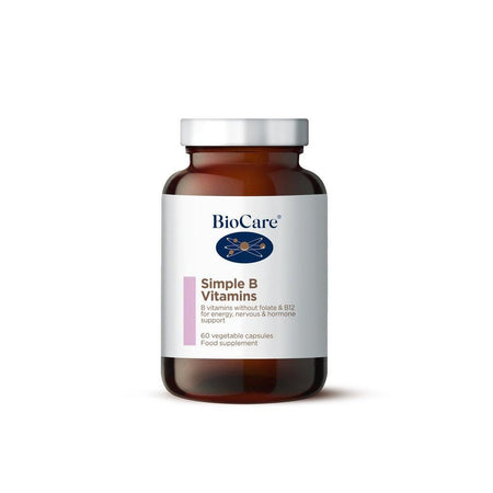 Biocare Simple B Vitamins 60 Caps- Lillys Pharmacy and Health Store