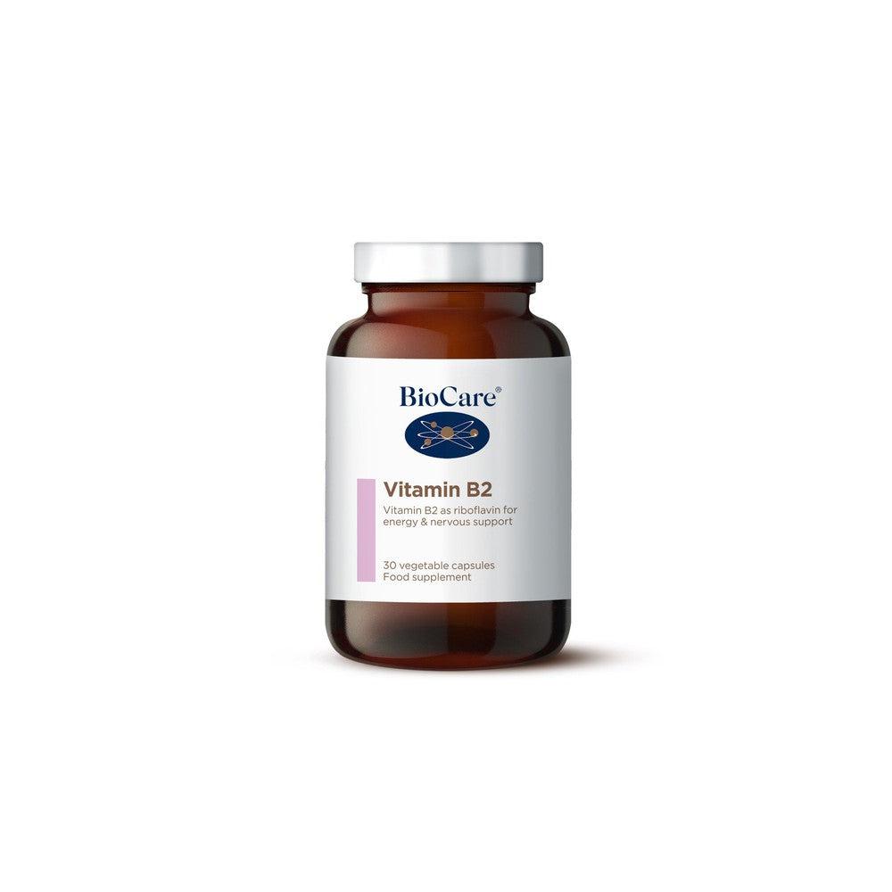 Biocare Vitamin B2 30 Caps- Lillys Pharmacy and Health Store