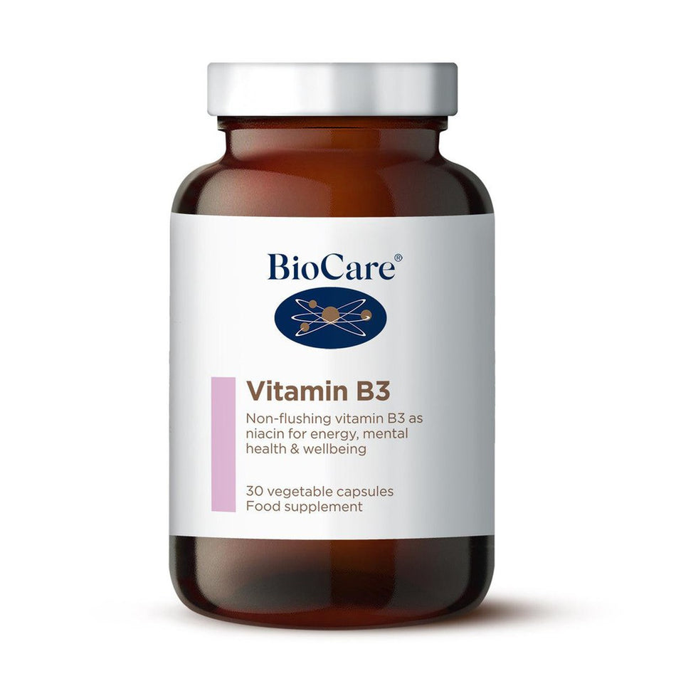 Biocare Vitamin B3 30 Caps- Lillys Pharmacy and Health Store