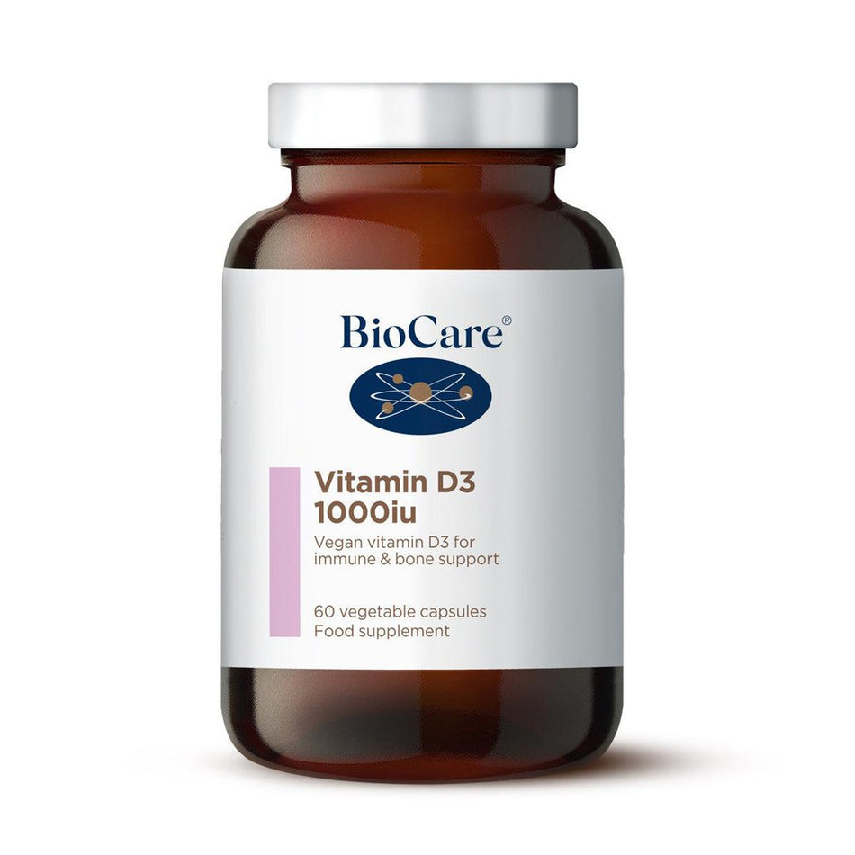 Biocare Vitamin D3 1000iu 60 Caps- Lillys Pharmacy and Health Store