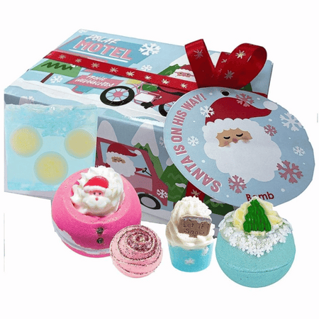 Bomb Cosmetics Santa's Coming To Town Bath Bomb Gift Set- Lillys Pharmacy and Health Store