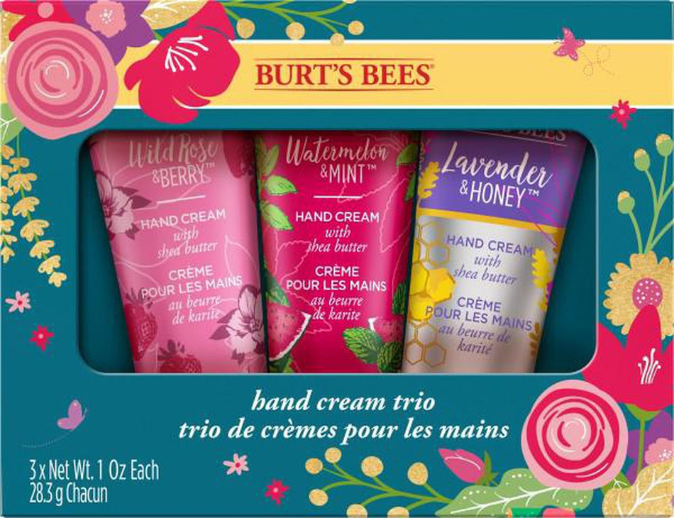 Burts Bees Hand Cream Trio- Lillys Pharmacy and Health Store