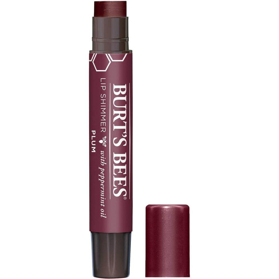 Burts Bees Lip Shimmer - Plum 2.6g- Lillys Pharmacy and Health Store