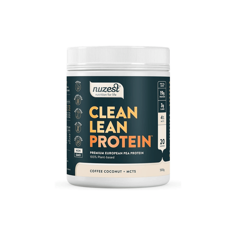 Clean Lean Protein CLP Coffee, Coconut + MCTs 20 serve 500g- Lillys Pharmacy and Health Store