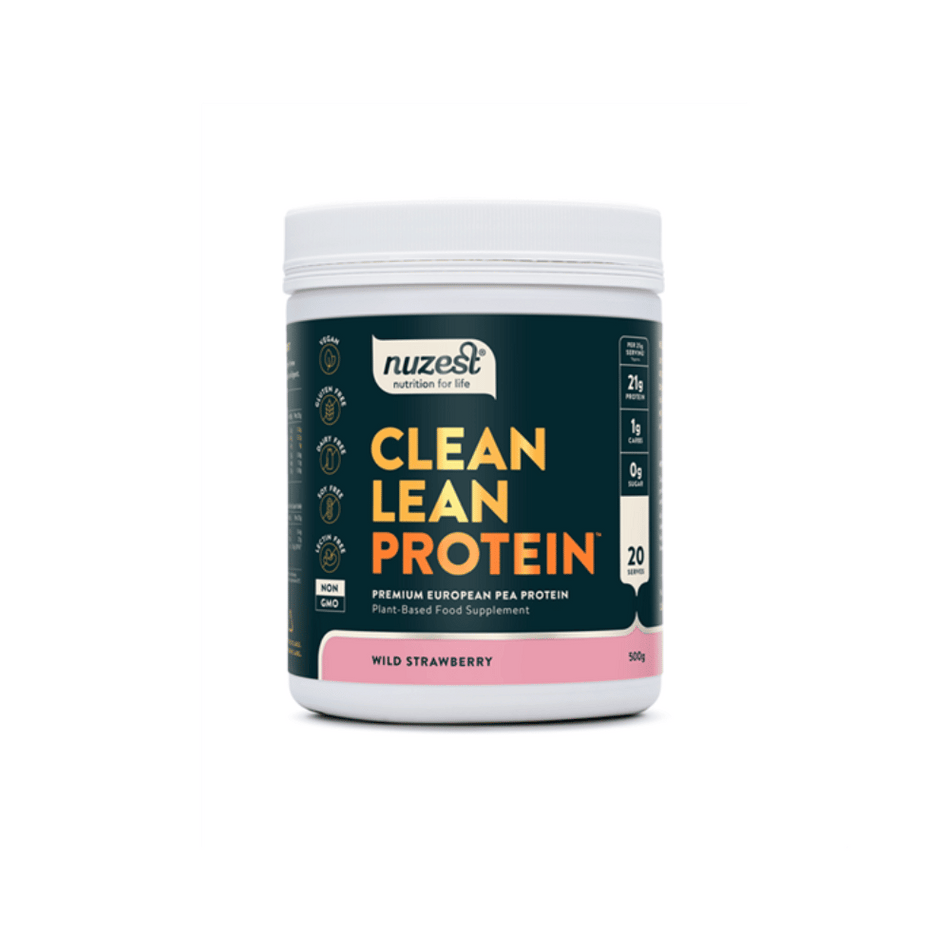 Clean Lean Protein Wild Strawberry CLP 20 Serve 500g- Lillys Pharmacy and Health Store