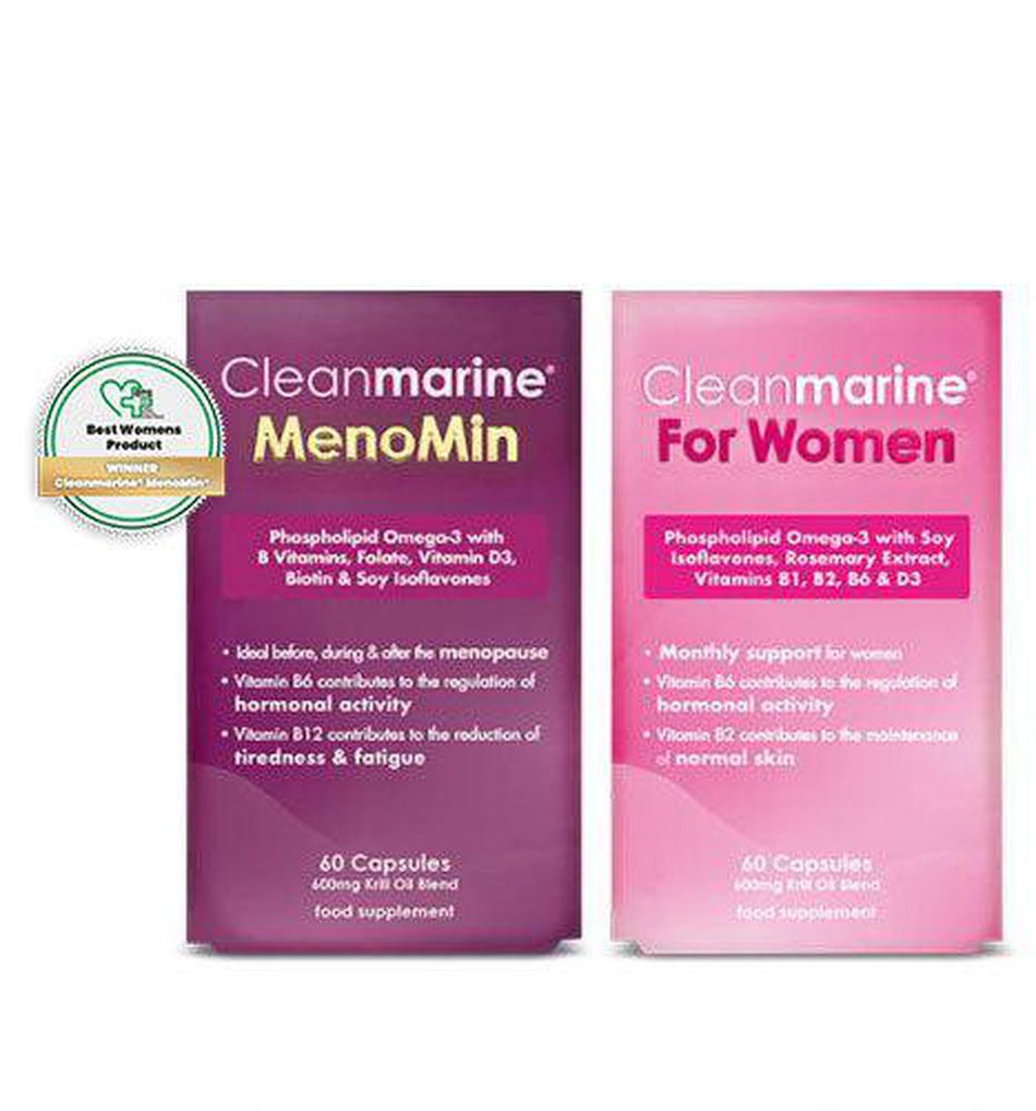 Cleanmarine MenoMin & For Women Twinpack- Lillys Pharmacy and Health Store
