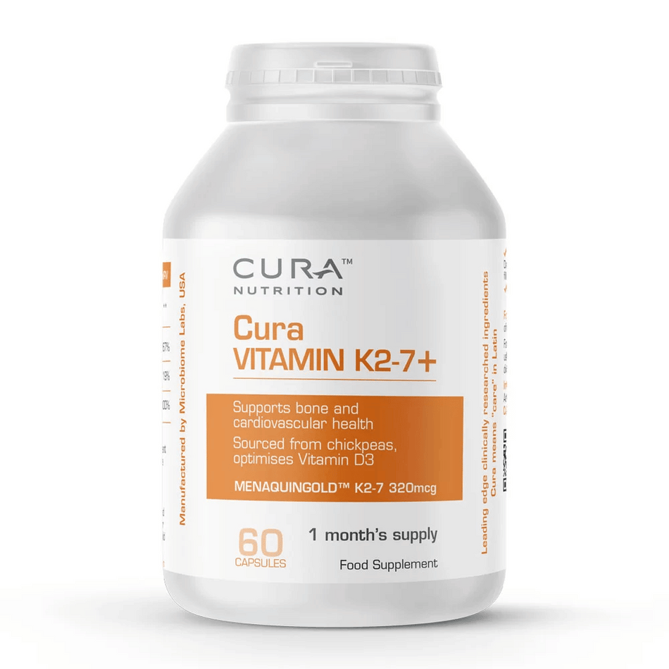 Cura Vitamin K2-7+ 60 Caps 60- Lillys Pharmacy and Health Store
