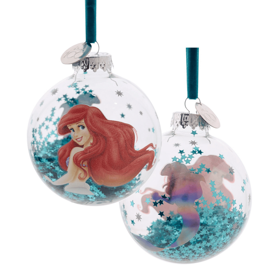Disney 100 Glass Bauble - Ariel- Lillys Pharmacy and Health Store