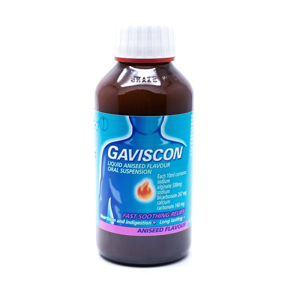 Gaviscon Aniseed Liquid 300ml- Lillys Pharmacy and Health Store
