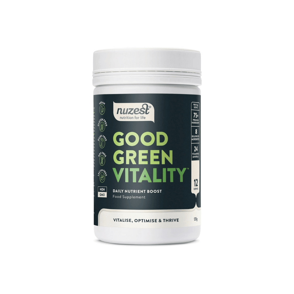 Good Green Vitality 12 Serve Tub 120g- Lillys Pharmacy and Health Store