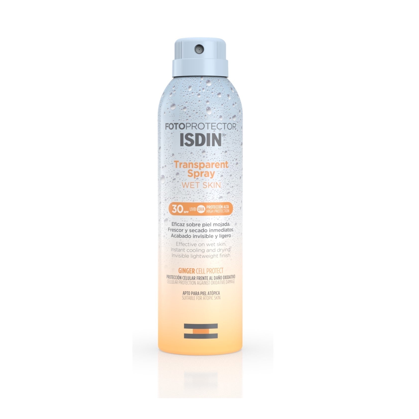 ISDIN Fotoprotector Transparent Spray Wet Skin SPF30 250ml LillysPharmacy.ie