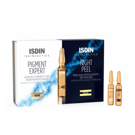 ISDINceutics Day & Night Depigmenting Routine X 20 Ampoules LillysPharmacy.ie