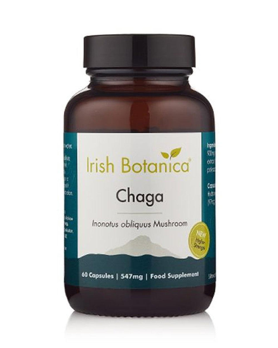 Irish Botanica Chaga Mushroom 60 Caps- Lillys Pharmacy and Health Store
