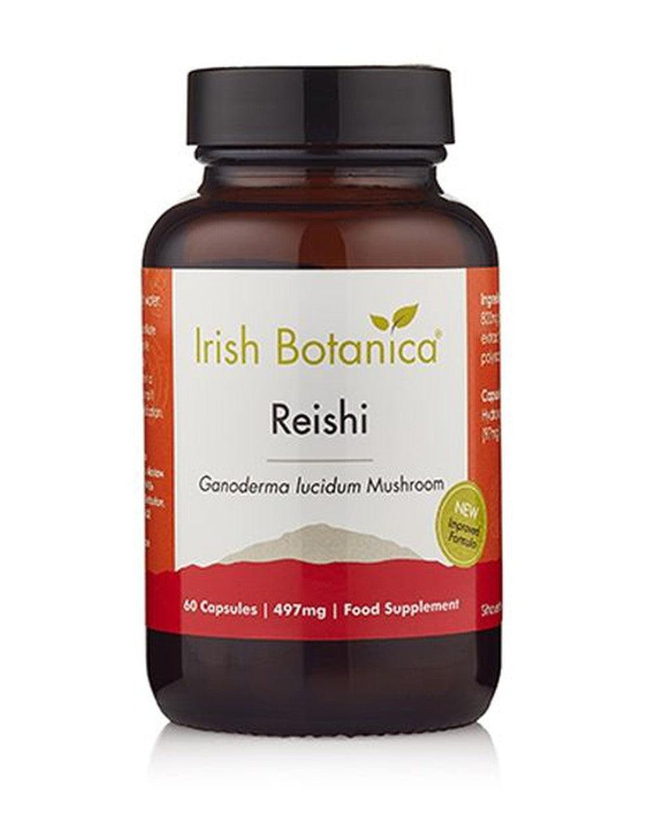 Irish Botanica Reishi Mushroom 60 Caps- Lillys Pharmacy and Health Store