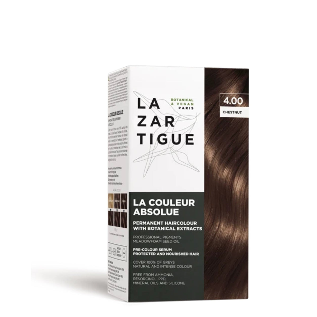 Lazartigue Haircolour -LA COULEUR ABSOLUE 4.00 CHESTNUT