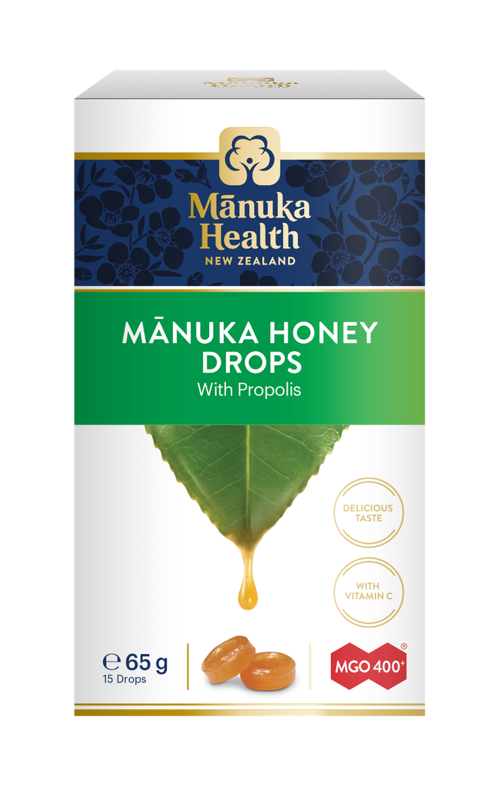 Manuka Honey Drops with PROPOLIS 4.3g 15s- Lillys Pharmacy and Health Store