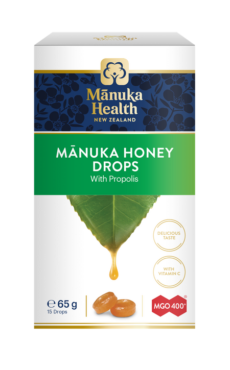 Manuka Honey Drops with PROPOLIS 4.3g 15s- Lillys Pharmacy and Health Store