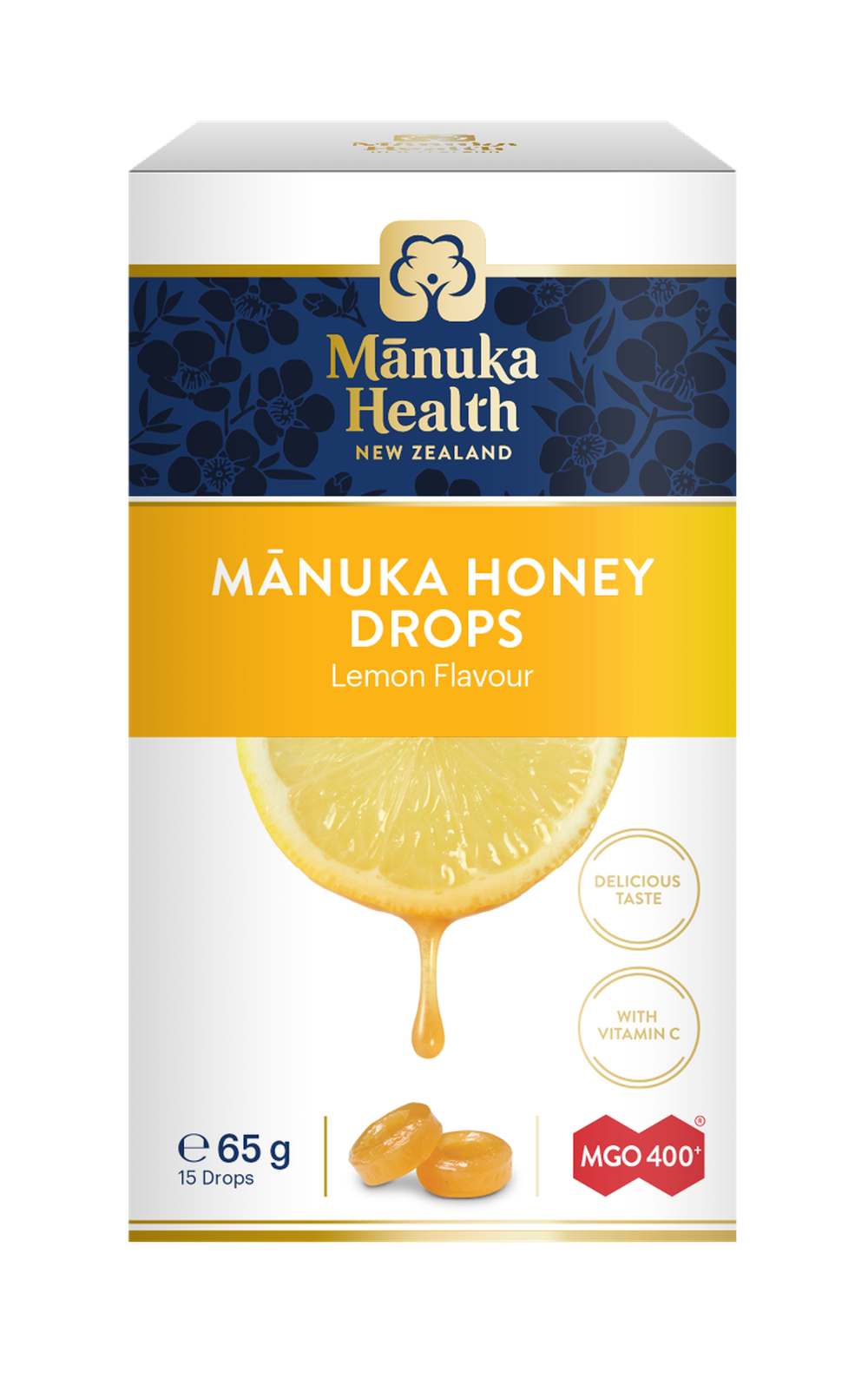 Manuka Honey LOZENGES with LEMON 4.3g 58'ss- Lillys Pharmacy and Health Store