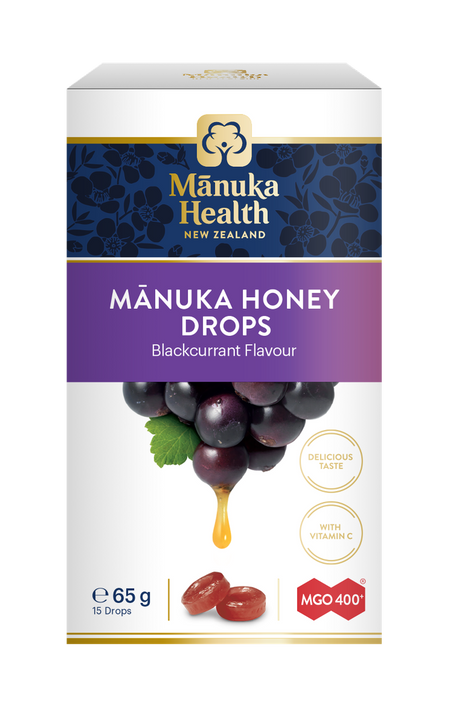 Manuka Honey Lozenges with BLACKCURRANT 4.3g 15s- Lillys Pharmacy and Health Store