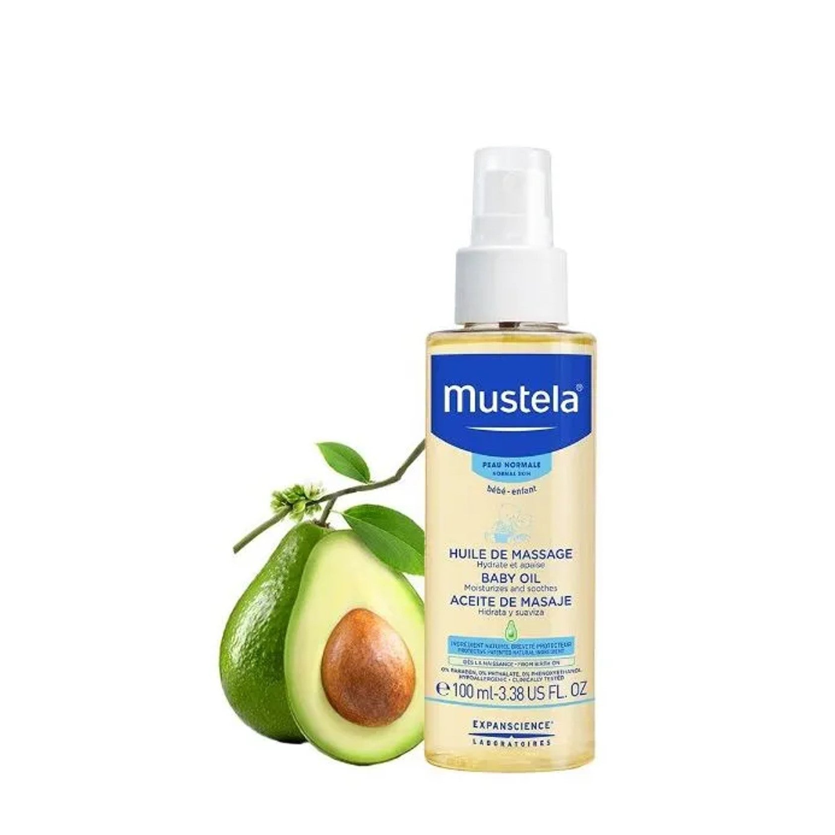 Mustela Baby Massage Oil 100ml- Lillys Pharmacy and Health Store