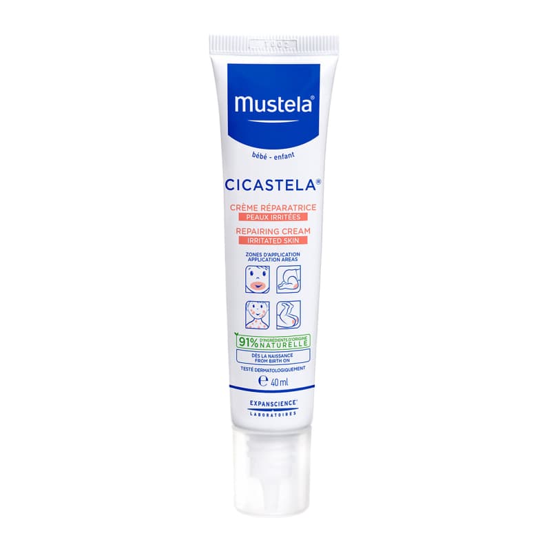 Mustela Cicastela Repairing Cream Irritated Skin 40ml- Lillys Pharmacy and Health Store