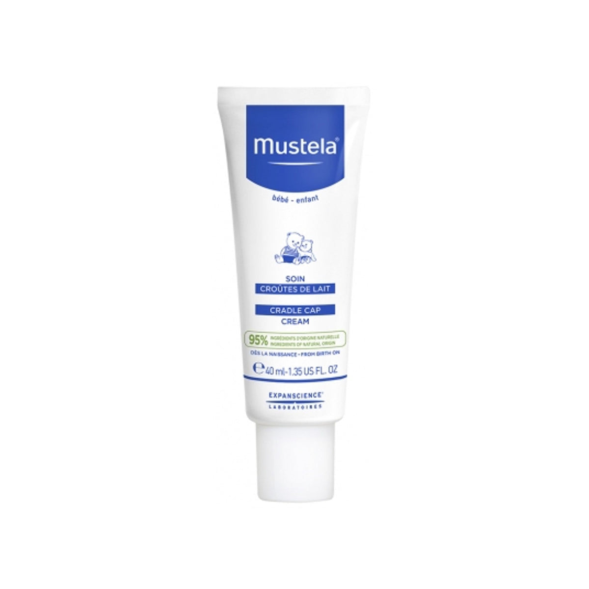 Mustela Cradle Cap Cream 40ml- Lillys Pharmacy and Health Store