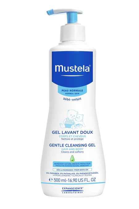 Mustela Gentle Cleansing Gel 500ml- Lillys Pharmacy and Health Store