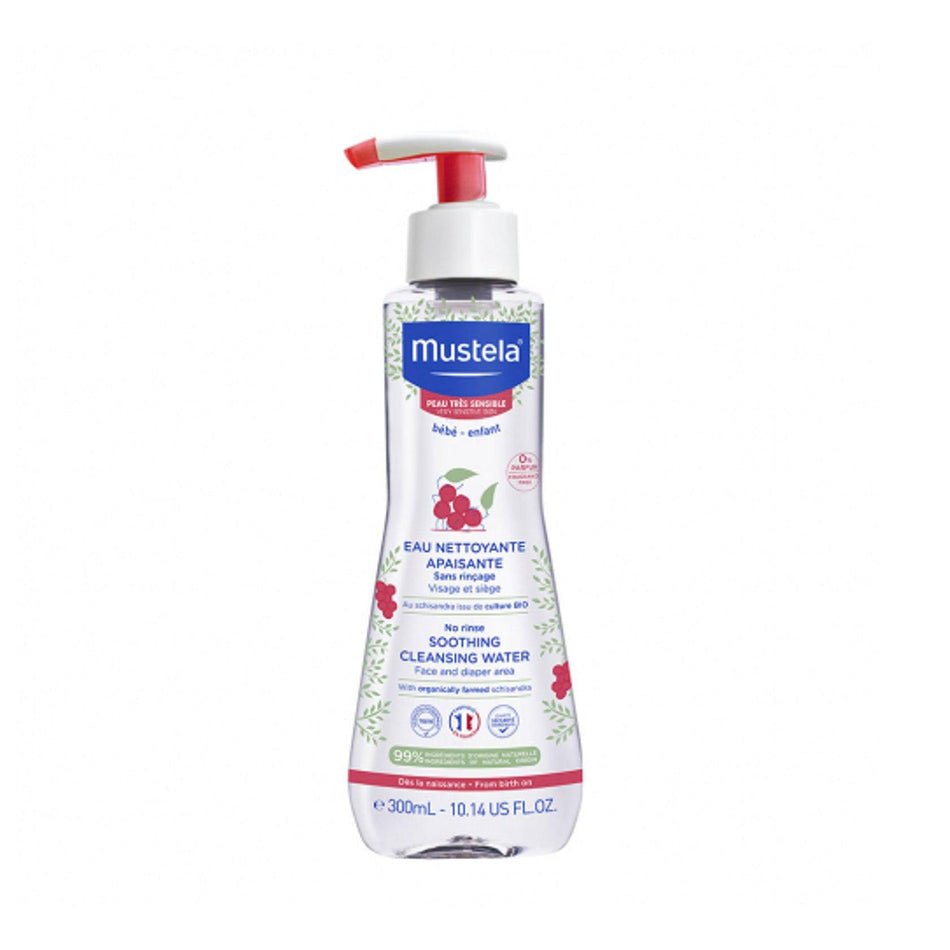Mustela Sensitive Soothing No-Rinse Cleansing Water 300ml- Lillys Pharmacy and Health Store