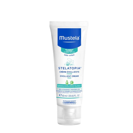 Mustela Stelatopia Emollient Face Cream 40ml- Lillys Pharmacy and Health Store