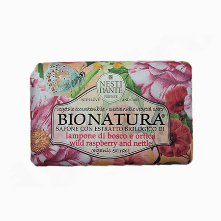 Nesti Dante Bionatura Raspberry And Nettle Soap 250g