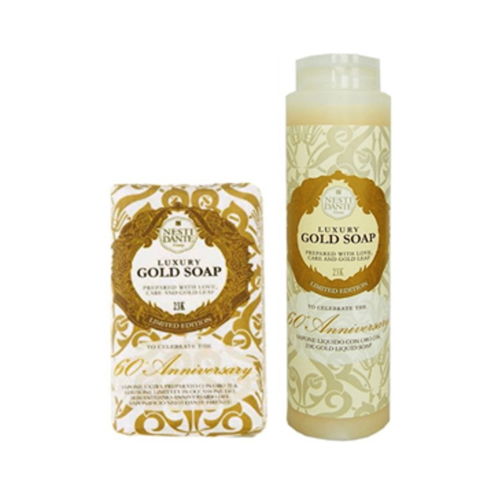 Nesti Dante Gold Soap & Shower Gel Gift Set