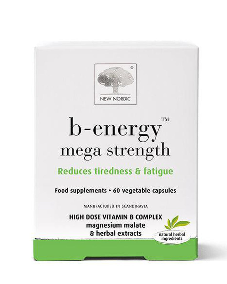 New Nordic B Energy Mega 60 Tablets- Lillys Pharmacy and Health Store
