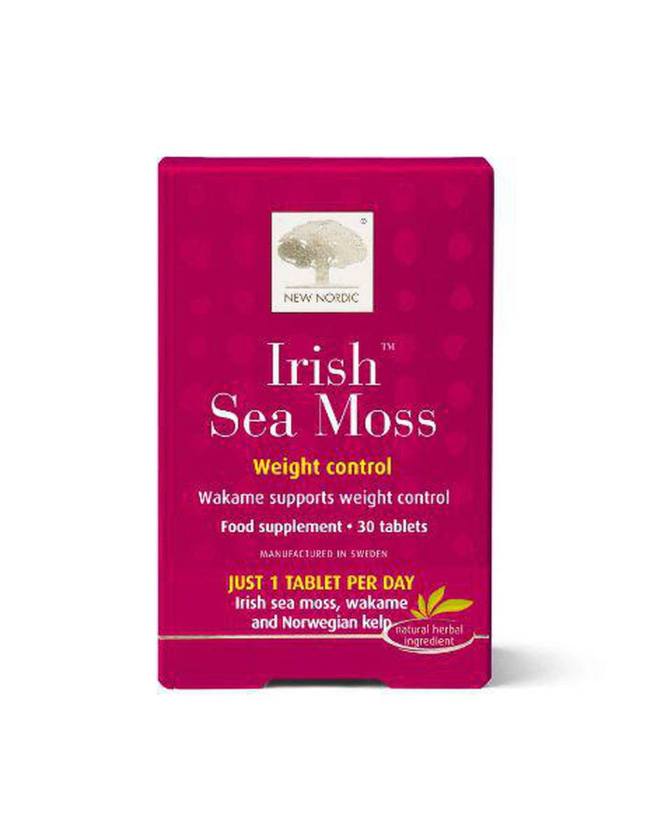 New Nordic Irish Sea Moss 30 Tablets- Lillys Pharmacy and Health Store