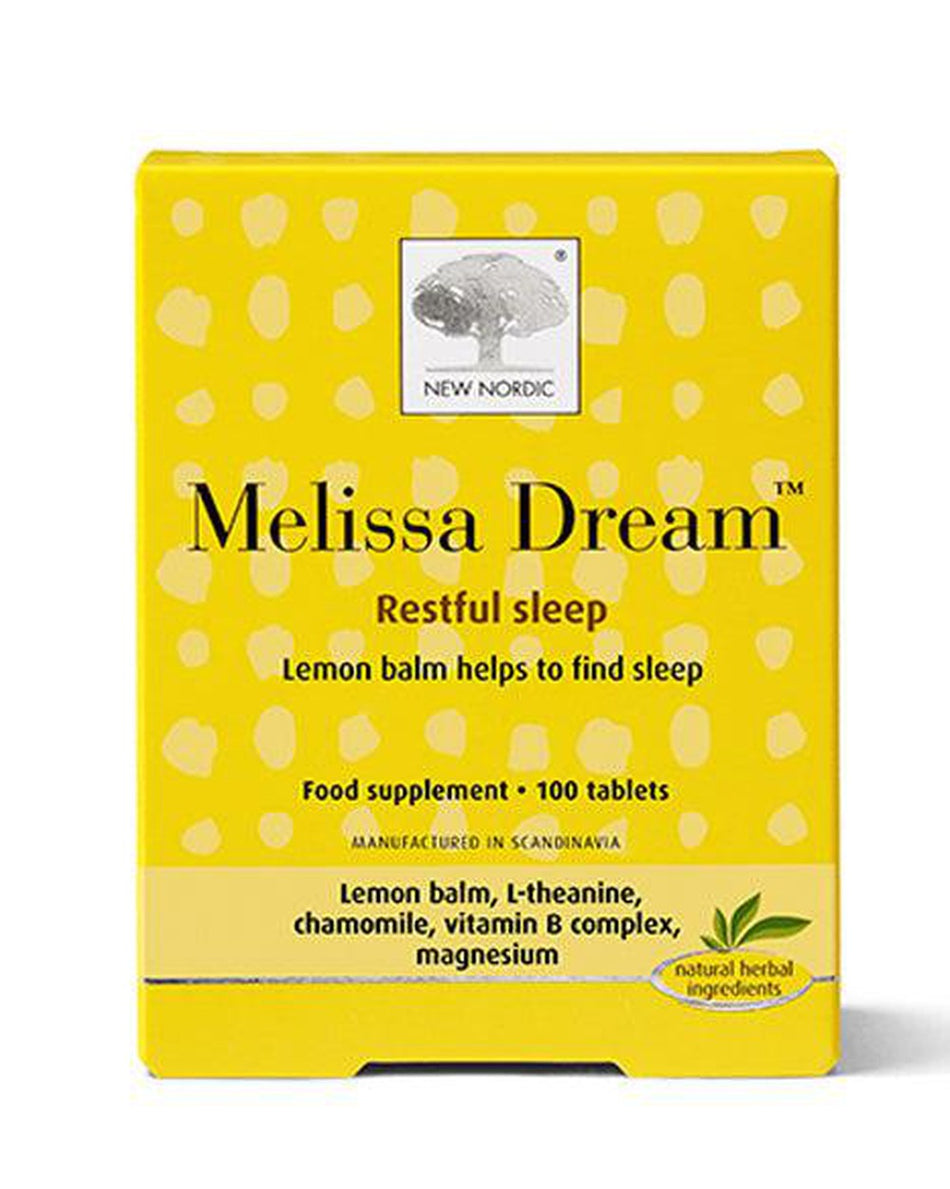 New Nordic Melissa Dream 100 Tabs- Lillys Pharmacy and Health Store