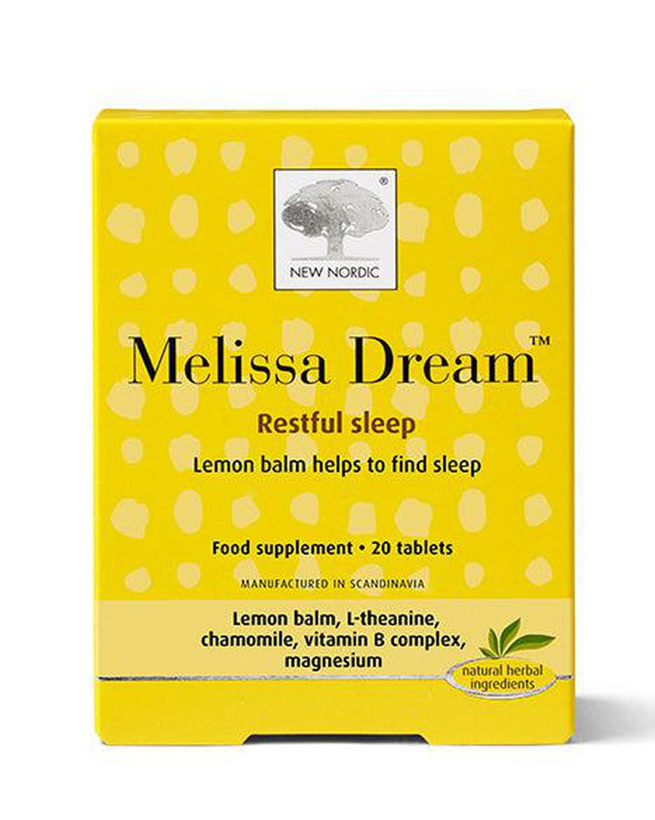 New Nordic Melissa Dream 20 Tabs- Lillys Pharmacy and Health Store