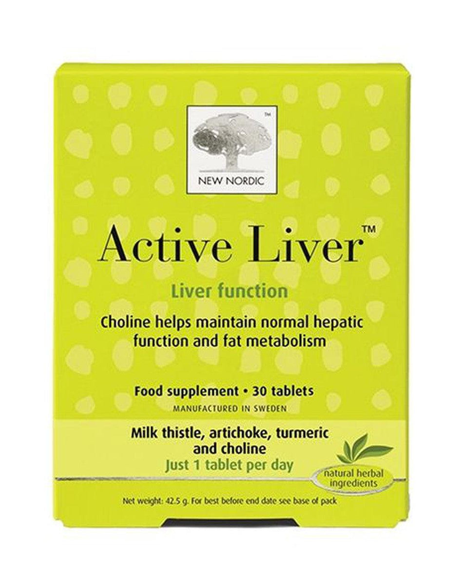 New NordicActive Liver 30 Tablets- Lillys Pharmacy and Health Store