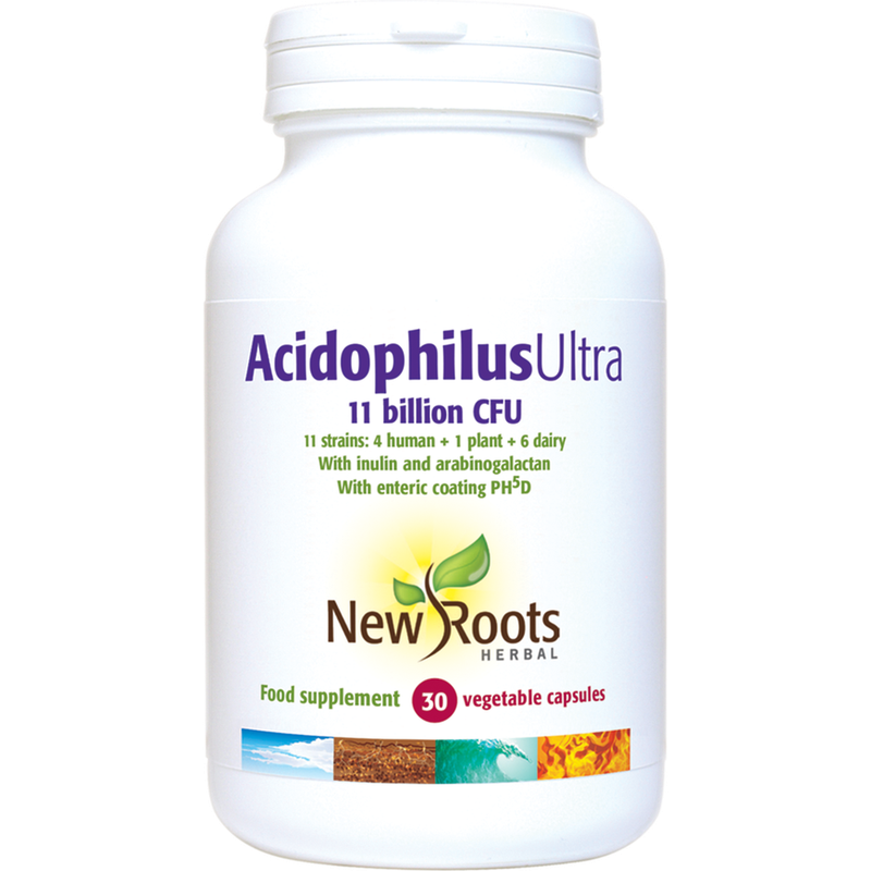 New Roots Acidophilus Ultra 30 Capsules- Lillys Pharmacy and Health Store