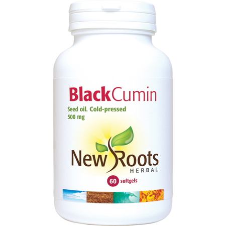 New Roots Black Cumin Seed Oil 60 Softgels- Lillys Pharmacy and Health Store